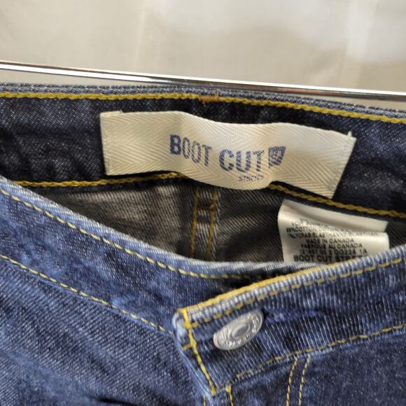 GAP Vintage Y2K Dark Wash Boot Cut Jeans, 10R - Picture 4 of 9